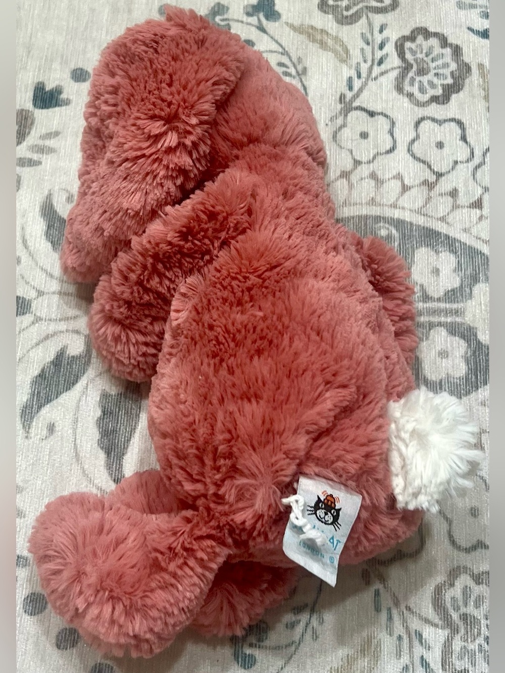 Jellycat Bashful Sorrel Bunny Mauve Pink Collectible Retired Size Medium - Picture 7 of 10